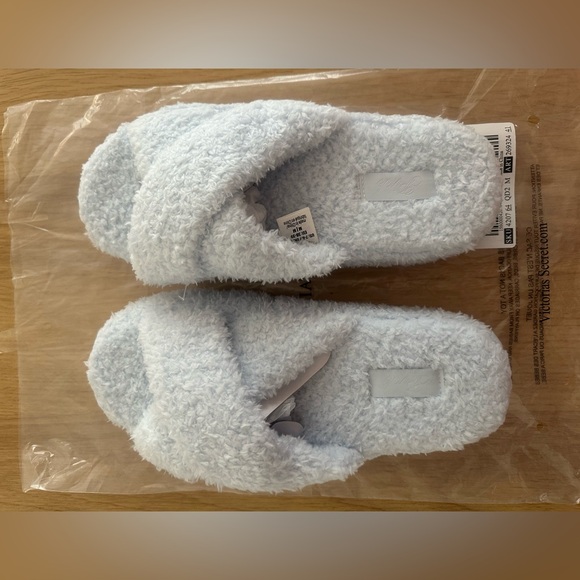 Pink CO-ZZZY FLEECE PLATFORM SLIPPERS - Picture 6 of 6